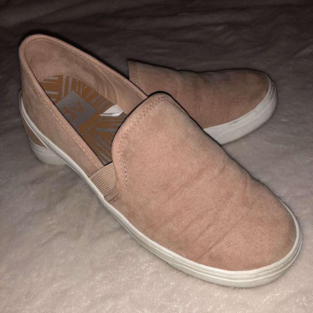 Rose slip on shoes! Size 6!